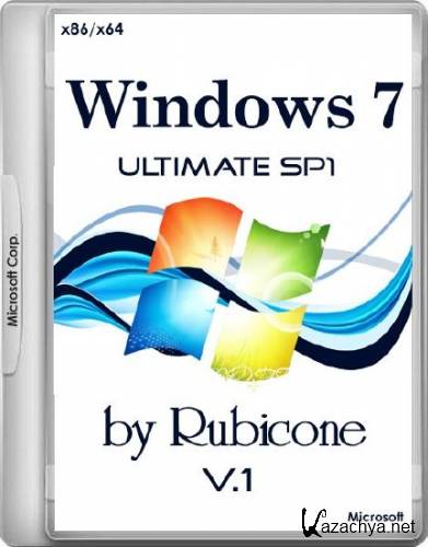 Windows 7 Ultimate SP1 by Rubicone v.1 (x86/x64/RUS/2015)