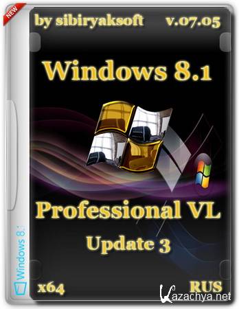Windows 8.1 with Update 3 Professional VL by sibiryak-soft v.07.05 (x64)