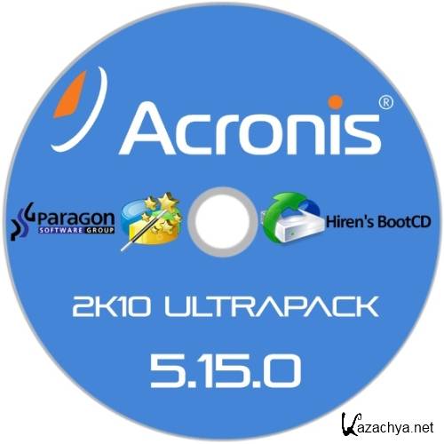 Acronis 2k10 UltraPack CD/USB/HDD 5.15.0 (2015/RUS/ENG)