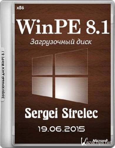 WinPE 8.1 Sergei Strelec 19.06.2015 (86/RUS/ENG)