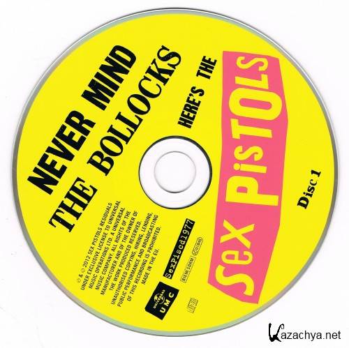 Sex Pistols - Never Mind the Bollocks, Here's the Sex Pistol (2012)