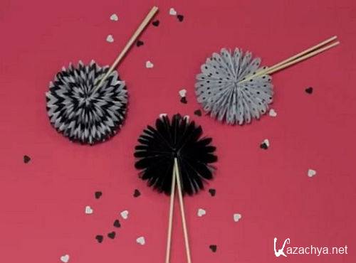 Украшения для стола - оригами (2015) Украшения для стола - оригами (2015)