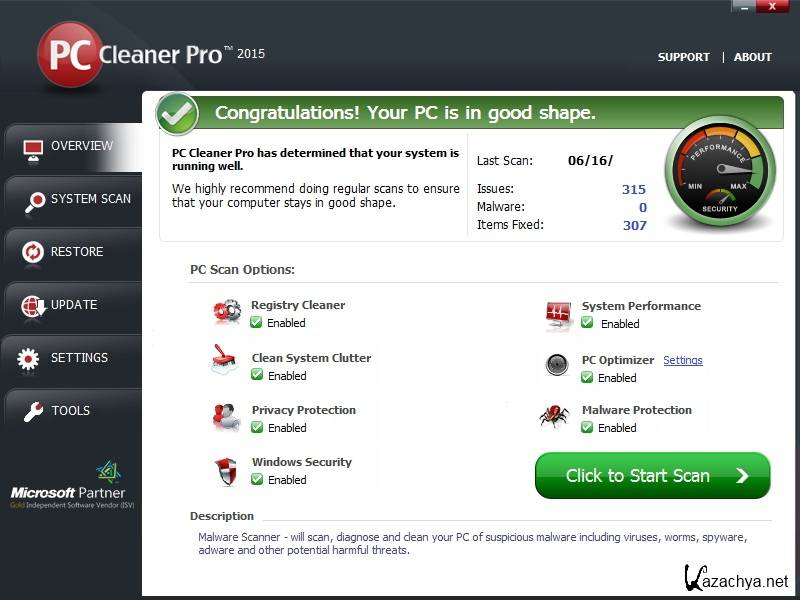 Malware suspicious. PC Cleaner Pro. PC Cleaner Pro 8.0.0.18 Portable. ONESAFE PC Cleaner Pro. PC Cleaner torrent.