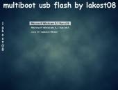 Multiboot USB flash by Lakost08 1.0 (2015/RUS/ENG)