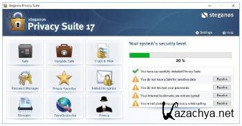 Steganos Privacy Suite 17.0.3 Revision 11480 ENG