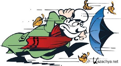 Дождь, люди под дождем (векторные отрисовки) Дождь, люди под дождем (векторные отрисовки)