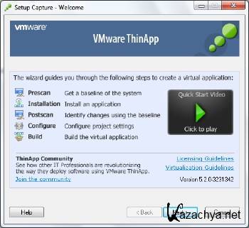 VMWare ThinApp Enterprise 5.2.0 Build 3231342 ENG