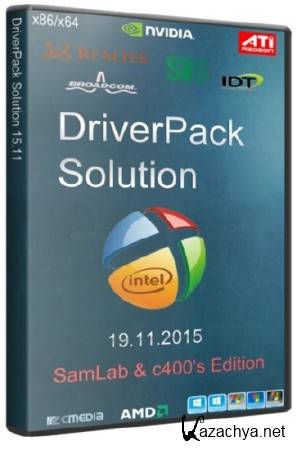 DriversPack Solution c400's Edition 19.11.2015 (x86/x64/RUS/ML)