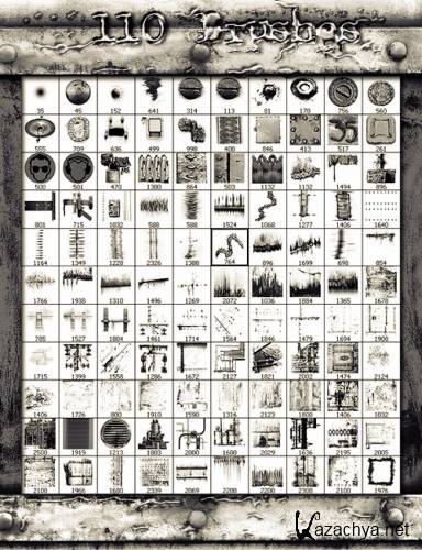  Rons Deviney Dead Tech 110 Brushes