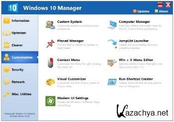 Windows 10 Manager 1.0.6 Final DC 10.12.2015 ENG