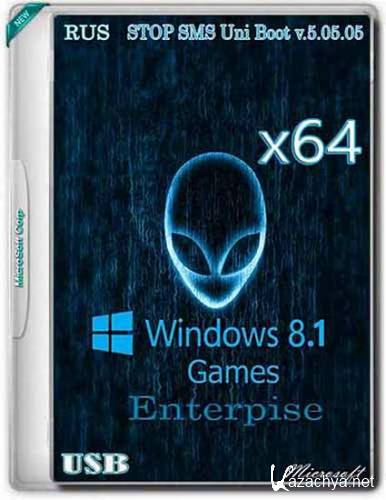 Windows 8.1 Enterprise GAMES x64 (RUS/2015)