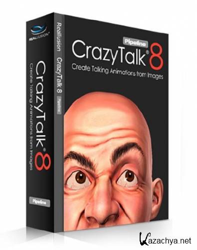Reallusion CrazyTalk Pipeline 8.0.1218.2 Retail + Resource Pack