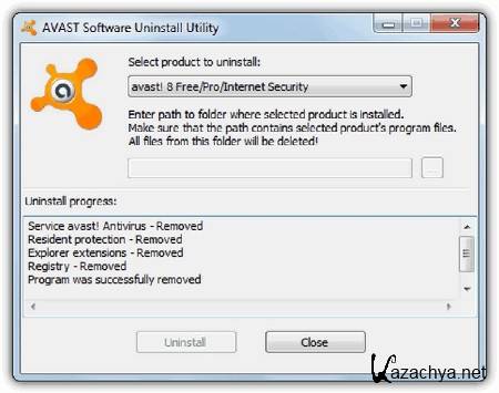  Avast Software Uninstall Utility 11.1.2245.1540 