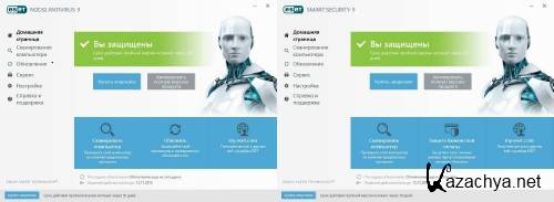 ESET Smart Security + NOD32 Antivirus Repack by SmokieBlahBlah 9.0.318.24 [Ru]