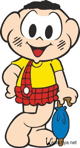 Персонажи мультфильма "Группа Моники" (векторные отрисовки) Персонажи мультфильма "Группа Моники" (векторные отрисовки)