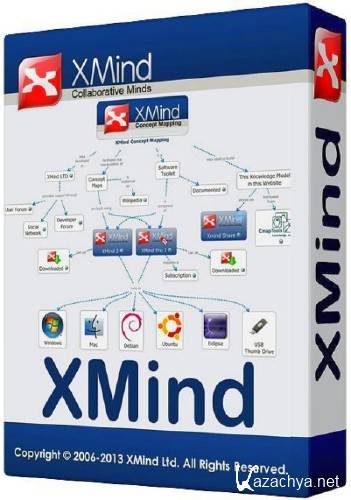 XMind 7 Pro 3.6.1.201512240104 Multi/Rus