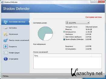 Shadow Defender 1.4.0.612 Final + Rus Shadow Defender 1.4.0.612 Final + Rus