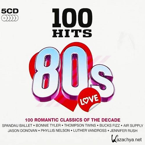 VA - 100 Hits - 80s Love (2016)