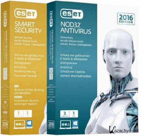 ESET Smart Security + NOD32 Antivirus 9.0.375.1 Final (2016/RUS)