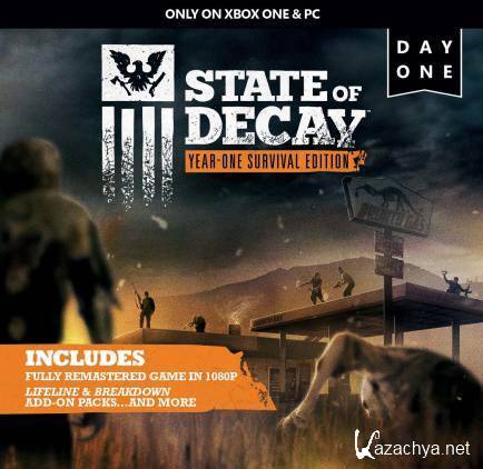 State of Decay YOSE: Day One Edition (2015/RUS/ENG/MULTI7/PC) RePack  R.G. 