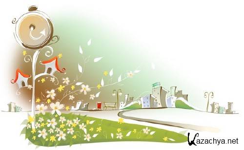 Времена года в векторе Времена года в векторе