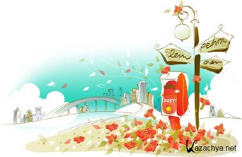 Времена года в векторе Времена года в векторе