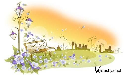 Времена года в векторе Времена года в векторе