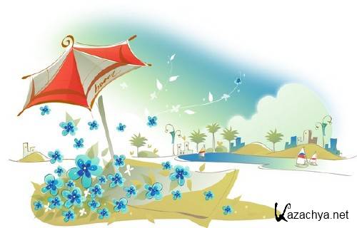 Времена года в векторе Времена года в векторе