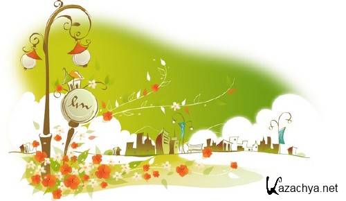 Времена года в векторе Времена года в векторе