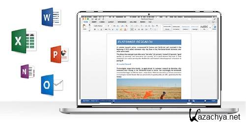 Microsoft Excel & PowerPoint & Outlook For Mac 2016 v15.17  Mac OS X
