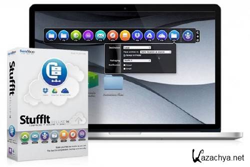 Stuffit Deluxe 16.0.5  Mac OS X