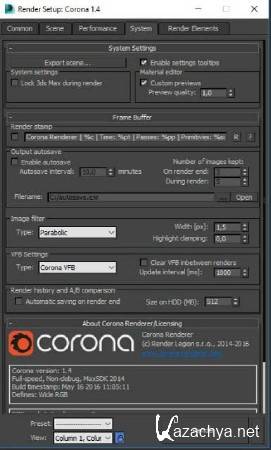 Corona Renderer 1.4 for 3ds Max