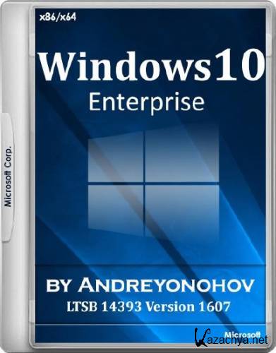 Windows 10 Enterprise x86/x64 LTSB 14393 Version 1607 by Andreyonohov 2DVD (RUS/2016)