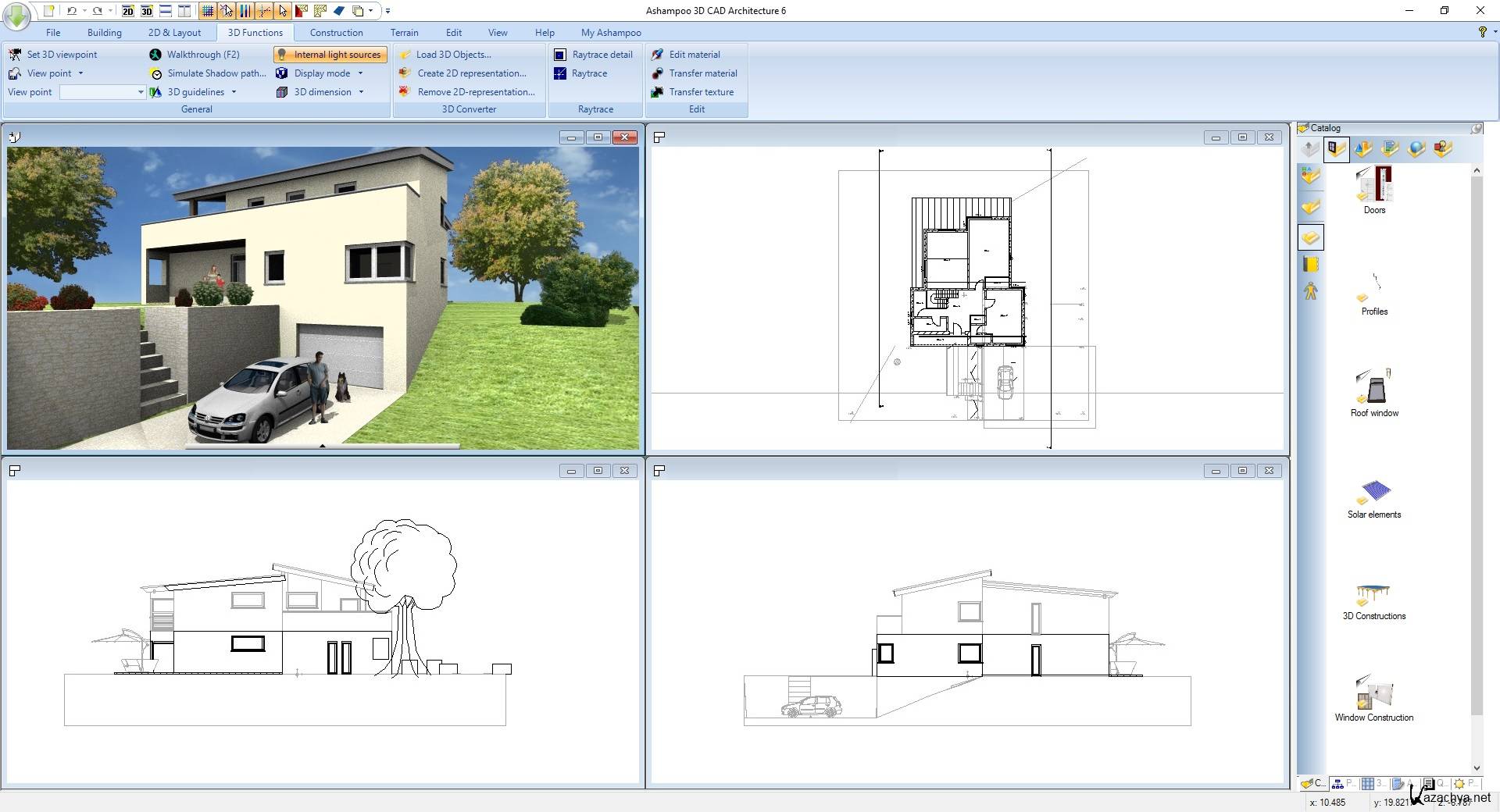 Программа для чертежа дома. Ashampoo® 3d CAD Architecture 6. 3d CAD Architecture. Ashampoo 3d CAD Architecture 8.0.0. Ashampoo 3d Architecture.