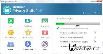 Steganos Privacy Suite 18.0.1 Revision 12029 ENG