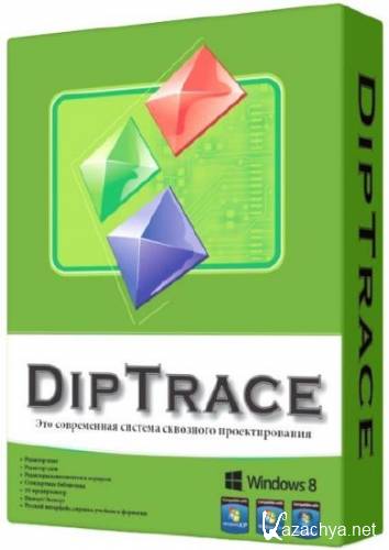 DipTrace 3.0.0.2 + Rus + 3D Models