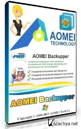 AOMEI Backupper Professional 4.0.1 + Rus