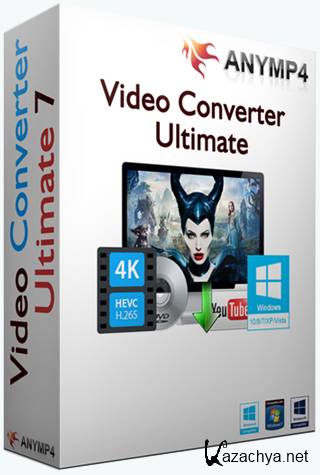 AnyMP4 Video Converter Ultimate 7.0.36 RePack (& Portable) by TryRooM [Multi/Ru]