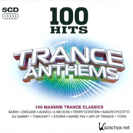 100 Hits - Trance Anthems 5CD [Demon Music Group - DMG]