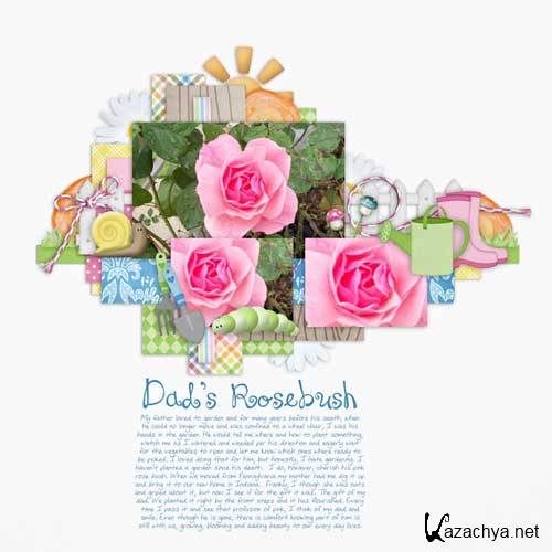 Детский скрап-набор - Гномы садовники Детский скрап-набор - Гномы садовники