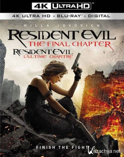  :   / Resident Evil: The Final Chapter (2016) HDRip/BDRip 720p/BDRip 1080p