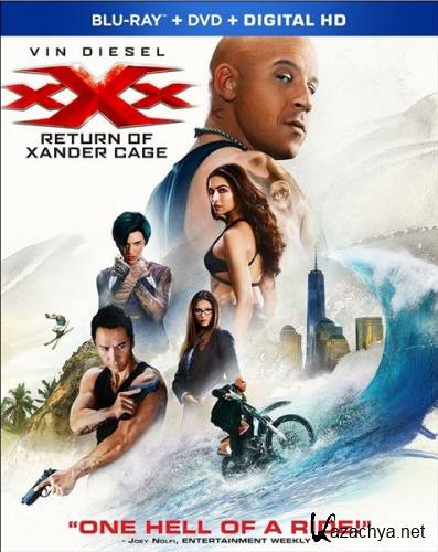 Три икса: Мировое господство / xXx: Return of Xander Cage (2017) HDRip/BDRip 720p/BDRip 1080p
