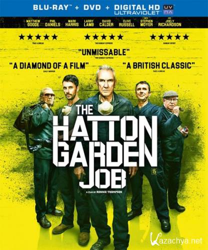 Ограбление в Хаттон Гарден / The Hatton Garden Job (2017) HDRip/BDRip 720p/BDRip 1080p