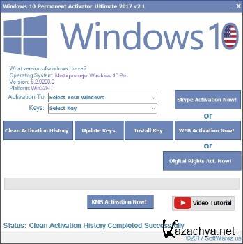 Windows 10 Permanent Activator Ultimate 2.2.1 ENG