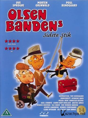     / Olsen-bandens sidste stik / The Olsen Gang's last trick (1998) HDRip