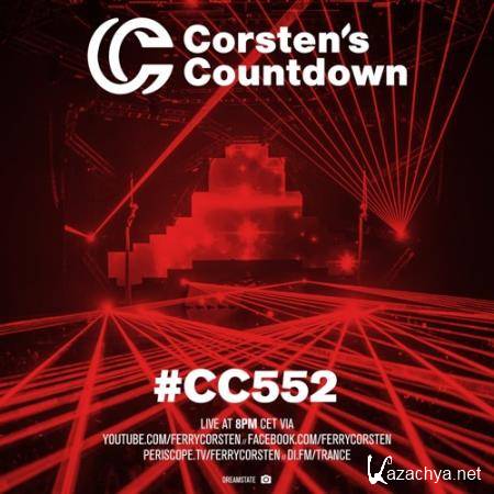 Ferry Corsten - Corsten's Countdown 552 (2018-01-24)