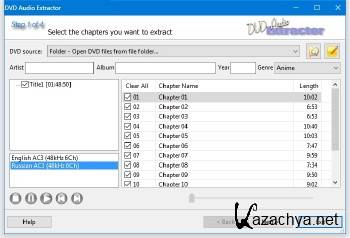 DVD Audio Extractor 7.6.0 ENG DVD Audio Extractor 7.6.0 ENG