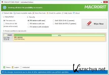 Macrorit Data Wiper 4.3.0 Unlimited Edition + Portable ENG