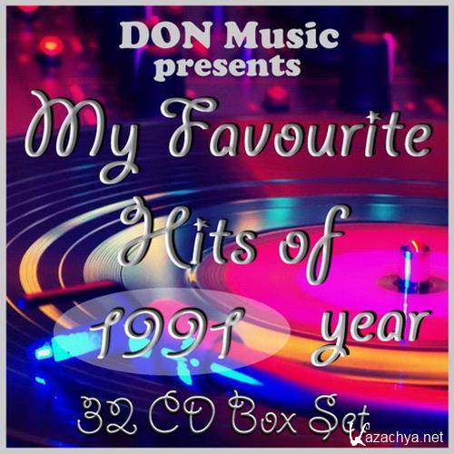 My Favourite Hits of 1991 (32CD) (2018)