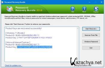 Password Recovery Bundle 2018 Enterprise Edition 4.6 DC 28.09.2018 ENG